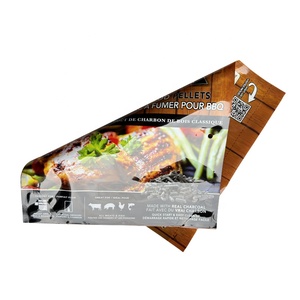 Bolsa de embalaje de <span class=keywords><strong>pellets</strong></span> de madera dura de impresión completa a prueba de humedad 5kg 10kg Embalaje de carbón Bolsas de plástico termoselladas - Product Image 6