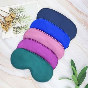 Factory Promotional Customized High Quality Cheaper Silk Feeling Travel <b>Sleeping</b> Eye Mask Sunshade Eye Mask - Product Image 3