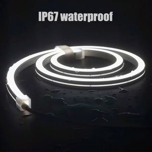 Tira de luz Solar de neón para exteriores, 60Led/m de alta calidad, decorativa para Parque de vacaciones, IP67, resistente al agua - Product Image 3