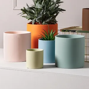 <span class=keywords><strong>Pot</strong></span> <span class=keywords><strong>de</strong></span> <span class=keywords><strong>fleurs</strong></span> en céramique pour maison et jardin, <span class=keywords><strong>pot</strong></span> <span class=keywords><strong>de</strong></span> <span class=keywords><strong>fleurs</strong></span>, bon marché, jaune, 3, 4, 5, 6, 8 pouces, vente en gros - Product Image 1