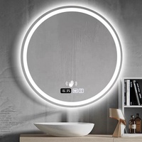 Espejo Inteligente con Pantalla Táctil LED HD para Baño, Espejo de Ducha, Espejo Inteligente para Hotel, Venta al por Mayor
