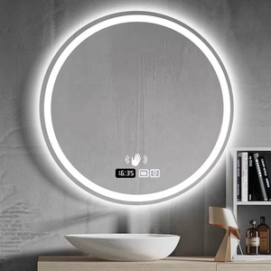 Miroir intelligent mural LED HD tactile pour salle de bain et douche, idéal pour l'hôtellerie (vente en gros) - Product Image 4