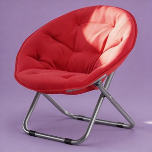 Nouveau fauteuil lune en tissu Oxford avec siège surdimensionné et <span class=keywords><strong>cadre</strong></span> robuste pour un camping de groupe et des rassemblements confortables - Product Image 3
