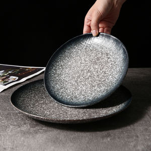 Service de table en grès Durable, assiette Antique, assiettes en céramique pour les Restaurants - Product Image 4