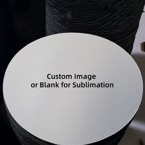 แผ่นรองเมาส์รูปทรงพิซซ่าแบบกำหนดความหนาได้ ผิวกันลื่น ทำจากยาง สำหรับเล่นเกมส์ พร้อมดีไซน์แบบกำหนดเอง และผ้ากันน้ำ - Product Image 3