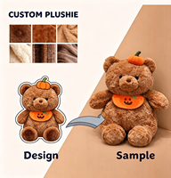 Ours en peluche personnalisés en gros, fabrication de jouets en peluche, rembourrage en coton PP doux, personnalisation de cadeaux d'entreprise, logo