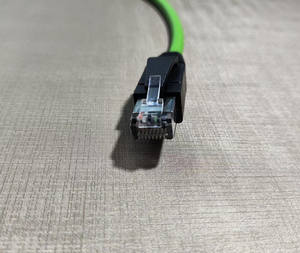 M12 zu RJ45 codiertes Kabel Ethernet-Netzwerk kabel ADX-Typ Hoch flexibles doppelt abgeschirmtes Twisted Pair-Kabel - Product Image 3