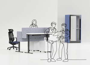 OEM điện bàn ngồi đứng bàn nghiên cứu có thể điều chỉnh thường vụ bàn bàn văn phòng bàn điện chiều cao có thể điều chỉnh bàn máy tính bàn - Product Image 2