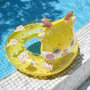 Bouée de natation gonflable pour enfants, tête d'animal, dragon, flotteur sous les aisselles, anti-retournement, pour débutants - Product Image 2