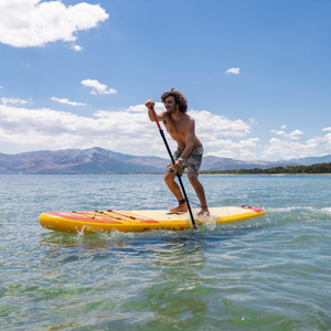 Planche de <span class=keywords><strong>paddle</strong></span> <span class=keywords><strong>gonflable</strong></span> Fusion 2026 330*81*15cm en PVC écologique pour lacs et rivières - Product Image 6