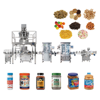Machine de remplissage automatique multifonction à 14 têtes haute performance avec étiqueteuse et emballage pour céréales, snacks, riz, pop-corn