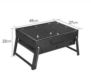 Gute Qualität tragbare Holzkohle Grill Raucher Grill kommerzielle Edelstahl Gas grills für Outdoor-Grill