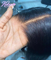 Lots de Cheveux Humains Lisses Naturels en Gros avec Closure, Cheveux Brésiliens Vierges 13x4 Transparentes avec Closure pour Propriétaires de Salons