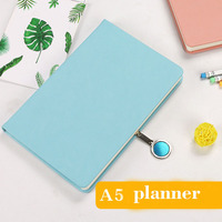 Cuaderno de Tapa Dura con Encuadernación en Espiral, Impresión Personalizada, Agenda de Negocios, Planificador Diario de Objetivos de Trabajo, A4, A5, A6, B5