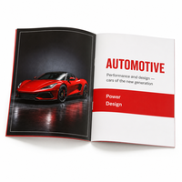 Imprimante économique Jiangsu pour service d'impression personnalisée de catalogues d'entreprise, brochures et dépliants avec papier offset et gaufrage