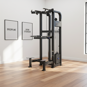 <span class=keywords><strong>Trainer</strong></span> Regolabile in Acciaio Resistente per Trazioni e Allenamento Braccia, Schiena e Petto con Pesi da 138 kg - Sicuro per Uso Commerciale Kaishi HM-3022 - Product Image 5