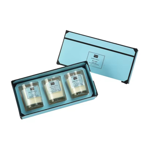 Bougie parfumée artisanale à la cire de soja, étiquette privée personnalisée, emballage en verre de luxe pour cadeaux de mariage - Product Image 1