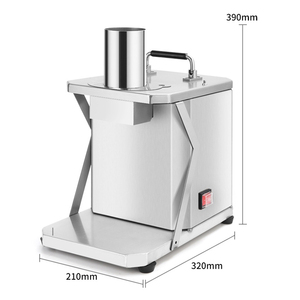 เครื่องหั่นผักแบบตั้งโต๊ะขนาดเล็ก Wallepac Dicer สำหรับหั่นไส้กรอก แครอท มันฝรั่ง หัวไชเท้า แตงกวา มันเทศ เหมาะสำหรับใช้ในครัว - Product Image 6
