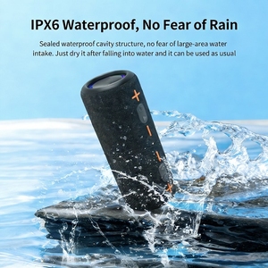 Enceinte de fête extérieure sans fil étanche <span class=keywords><strong>IP6</strong></span> avec Bluetooth 5.3, mini lecteur de musique portable RGB LED avec basses, AirPlay, USB/AUX, en plastique - Product Image 4