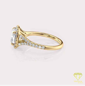 Anillo de Compromiso de Moissanita de la Mejor Calidad para Joyería Nupcial, Celebración de Bodas y Regalos, Disponible al Mejor Precio del Mercado - Product Image 3
