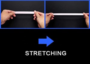 OKAY 1,5 cm Banda elástica plana sin arrugas para el cabello 100 yardas Cinta elástica lavable ecológica para prendas y <span class=keywords><strong>zapatos</strong></span> - Product Image 4