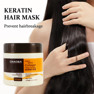 Masque capillaire à la macadamia, masque capillaire réparateur en profondeur avec collagène et huile d'argan pour <span class=keywords><strong>cheveux</strong></span> secs, abîmés ou colorés - Product Image 5