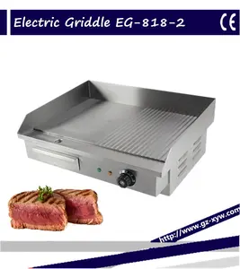 <span class=keywords><strong>Grill</strong></span>/<span class=keywords><strong>plancha</strong></span> électrique commercial pour la restauration EG-818-2 - Product Image 1