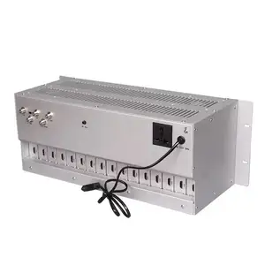 热流行高清MI输入到射频调制器16通道固定模拟AV高清调制器
