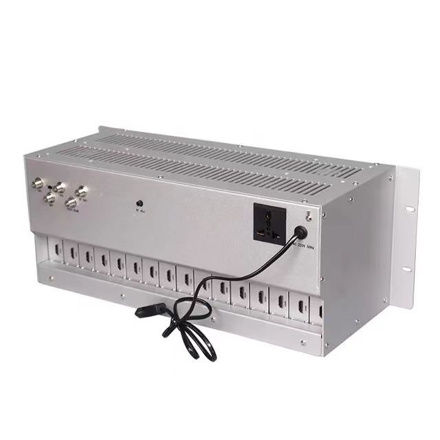 Hot Popular HD MI Input to RF Modulator 16 Channel Fixed Analog AV HD Modulator