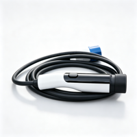 Chargeur EV portable intelligent 3,5 kW 16 A Type 2 Niveau 2 EVSE pour véhicule électrique, courant réglable, charge programmée, sortie d'usine
