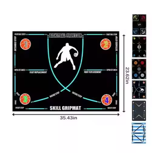 Tapis d'entraînement de pas de football d'agilité personnalisé, dribble, accessoires auxiliaires silencieux, antidérapant, équipement silencieux - Product Image 2