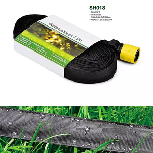 Winslow &amp; Ross 7.5m Length Garden Irrigation <strong>Hose</strong> PVC Inner Tube Flat <strong>Soaker</strong> <strong>Hose</strong> With 2pcs Plastic Connecter - Product Image 3