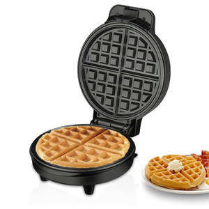 Electric Griddle <b>Waffle</b> Maker 25.4Cm Double Sided Heating Temperature Control Breakfast <b>Machine</b> - Product Image 2