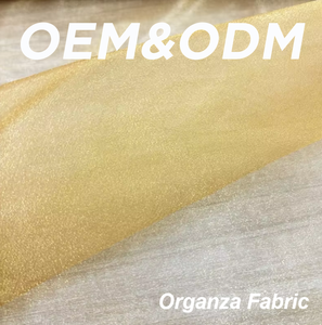 Produttore 30gsm morbido poliestere lucido seta crêpe Georgette Chiffon tessuto Organza tessuto Plain Pattern per la realizzazione di abiti - Product Image 1