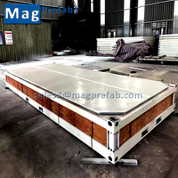 Fabricant de Guangzhou construction rapide maison préfabriquée en kit bon marché pour camp de travail de haute qualité et bon prix avec de l'acier inoxydable