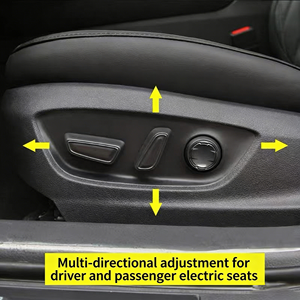 Sièges avant à réglage électrique 4 directions pour Toyota Prado LC250 (2018-2024), personnalisation OEM disponible, assemblage complet du siège - Product Image 4
