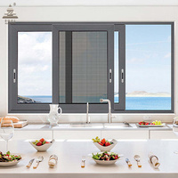 Cerradura Moderna de Acero Inoxidable ZEYI para Ventanas Corredizas de Aleación de Aluminio, Función Antiviento, Apertura Horizontal, 3 Años de Garantía
