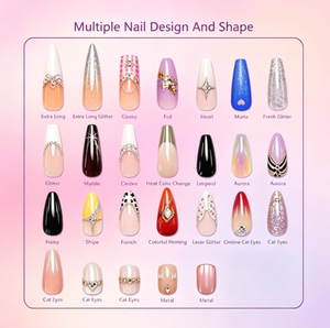 Faux Ongles à Presser Ombrés Nude Blanc Laiteux Longueur Moyenne 24 Pièces Amovibles Quotidien Fête Salon Vente en Gros Transfrontalière Compatible Végan - Product Image 5