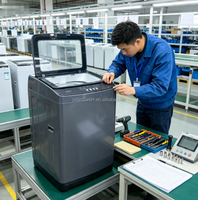 Lave-linge professionnel à chargement par le haut de 30 kg, entièrement automatique, à économie d'énergie, idéal pour les entreprises et les charges de linge intensives quotidiennes