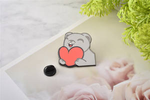 Insignias Personalizadas con Logotipo, Insignias <span class=keywords><strong>de</strong></span> Amor con Pin, Insignias <span class=keywords><strong>de</strong></span> Corazón <span class=keywords><strong>de</strong></span> Recuerdo por Sublimación, Insignias <span class=keywords><strong>de</strong></span> Metal Esmaltado en Blanco, Broche, Pin <span class=keywords><strong>de</strong></span> Solapa - Product Image 2