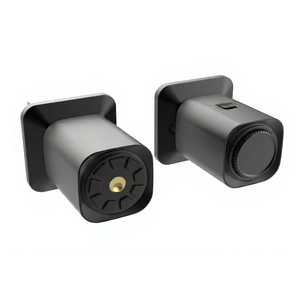 Tuya Bluetooth Fingerprint Smart Door Knob <b>Lock</b> with Keypad App and Mechanical Key - Product Image 1
