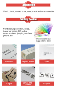 <span class=keywords><strong>Imprimante</strong></span> de codage à jet d'encre portable, mini, pratique, pour métal, bois, code-barres, code QR, date, vente chaude, parfaite - Product Image 3