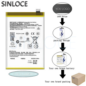 SINLOCE Usine de batteries de téléphone portable portable de haute qualité en gros pour OPPO <span class=keywords><strong>Realme9</strong></span> 5G/RMX3474 Fire BLP909 - Product Image 3