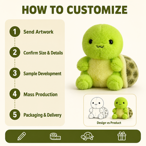 Tortue en peluche à carapace marbrée, <span class=keywords><strong>jouet</strong></span> en peluche vert doux, tortue marine, cadeau - Product Image 3