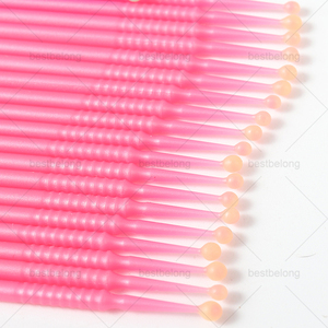 ブラックピンク使い捨てワックスチップアプリケーター、宝石用歯用粘着ワックスチップアプリケーター、歯用宝石使い捨てデンタルワックススティック - Product Image 5