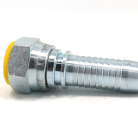 Raccords de tuyauterie à coude pivotant hydraulique SANMA en acier inoxydable forgé et laiton avec traitement de surface en zinc, garantie 1 an