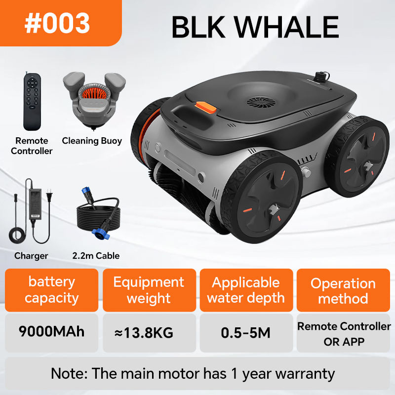 Batterie 9000mah avec bouée de nettoyage #003