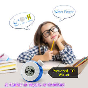 Trẻ Em Sáng Tạo Trẻ Em Của Giảng Dạy Quà Tặng Sinh Nhật Đồ Chơi Môi Trường Kỹ Thuật Số Nước <span class=keywords><strong>Powered</strong></span> Bàn Đồng Hồ - Product Image 4