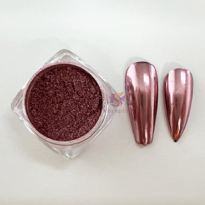 Nhà Máy Bán Buôn Giá 50G Màu Đỏ Màu Hồng Nhựa Nail Ink Tumbler Màu Nước Slime Colorant Làm Sắc Tố Chrome Bột Gương Bột - Product Image 2