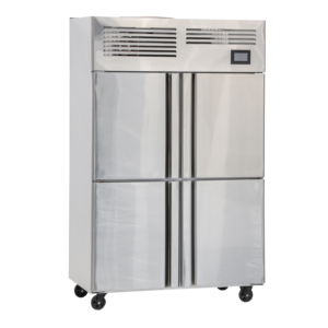 Congélateur vertical en acier inoxydable à 6 portes, réfrigérateur commercial R290, prix d'usine CE - Product Image 2